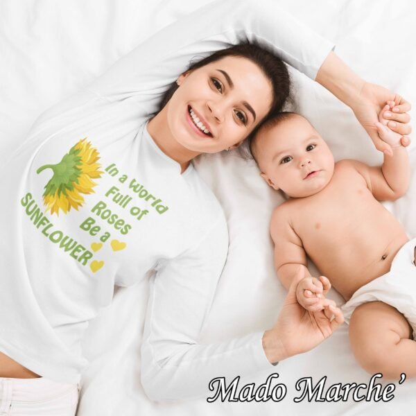 Adult T-shirt Long- Sunflower - Image 4