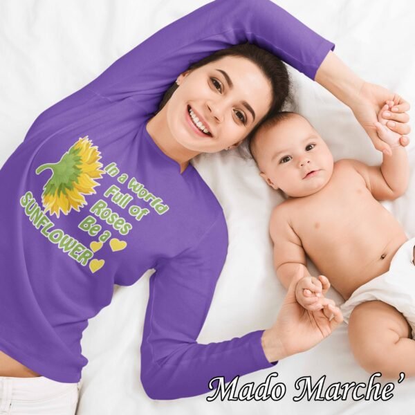 Adult T-shirt Long- Sunflower - Image 3