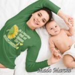 Adult T-shirt Long- Sunflower