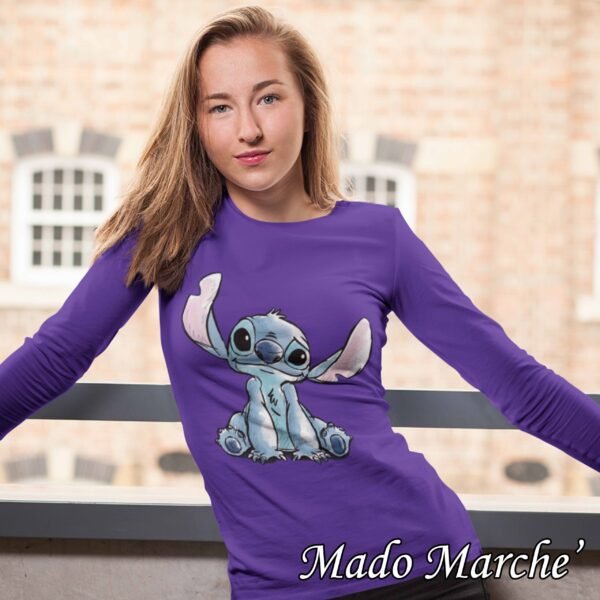 Adult T-shirt Long- Stitch - Image 3