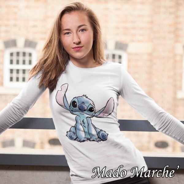 Adult T-shirt Long- Stitch - Image 4