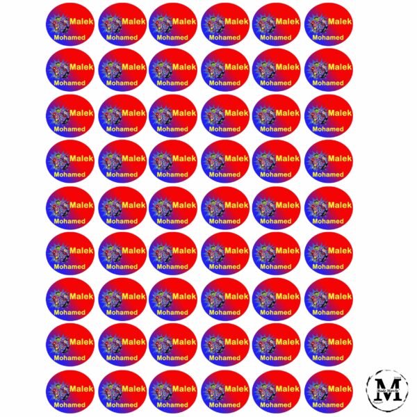 Spiderman school labels set - Image 4