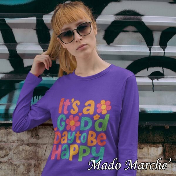 Adult T-shirt Long- It is a good day - Image 2
