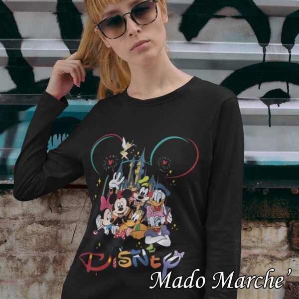 Adult T-shirt Long- Mickey Family - Image 5