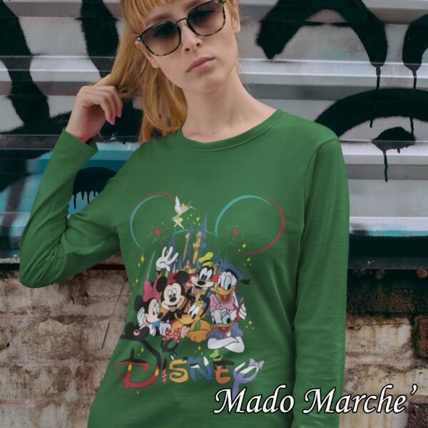 Adult T-shirt Long- Mickey Family - Image 6