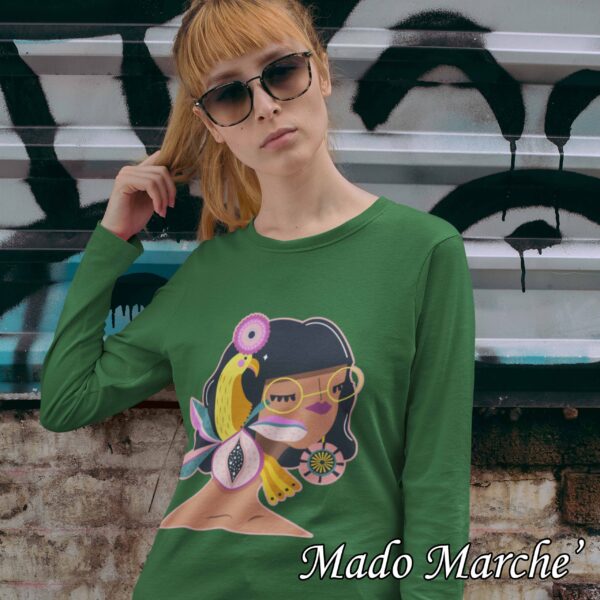 Adult T-shirt Long- Girl - Image 5