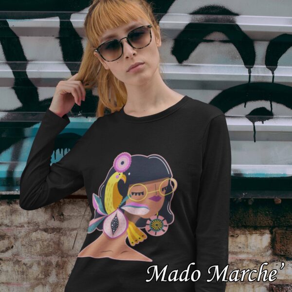 Adult T-shirt Long- Girl - Image 2