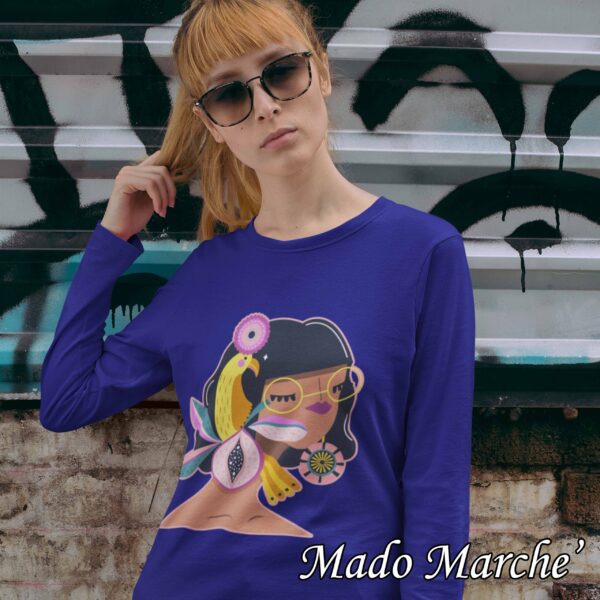 Adult T-shirt Long- Girl - Image 4