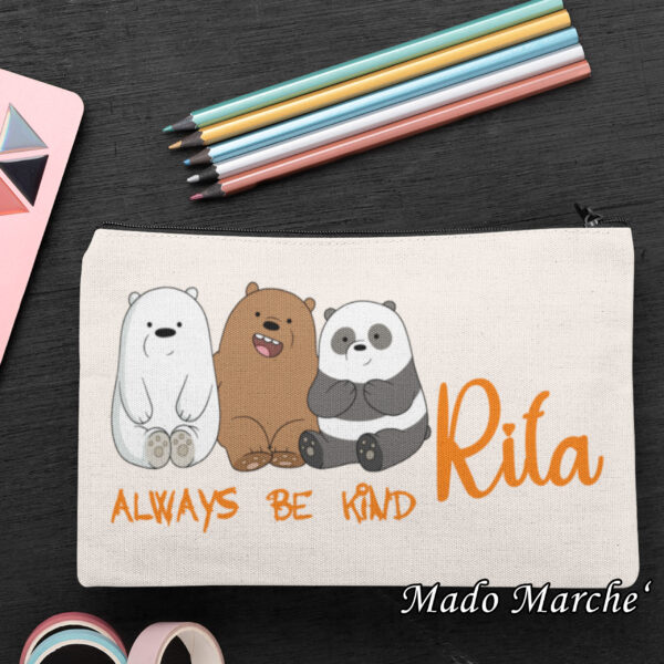 Pencil case - 3 Panda - Image 1