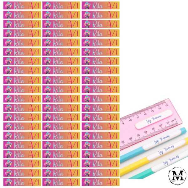 Barbie school labels set - Image 5