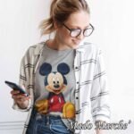 Adult T-shirt Long- Mickey
