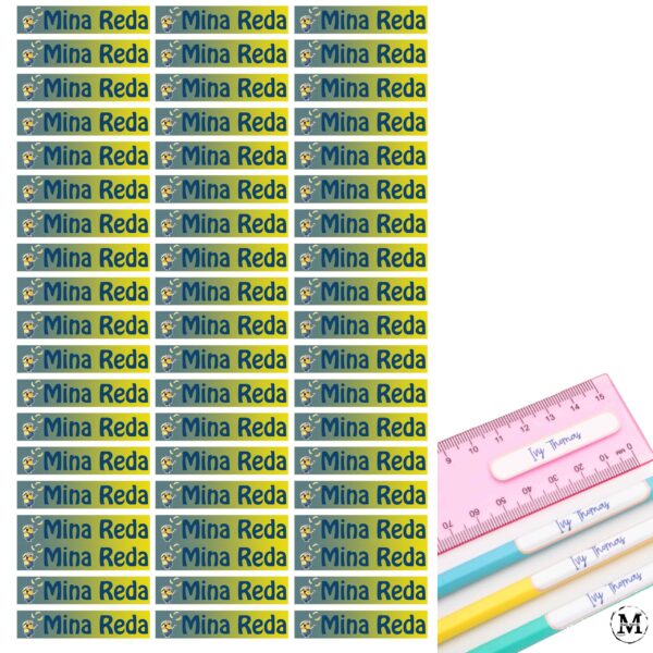 Minions school labels set - Image 5