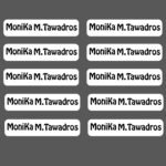 Iron labels for clothes