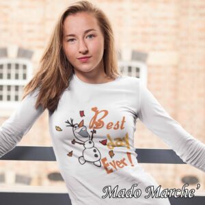 Adult T-shirt Long- Olaf Best Day Ever