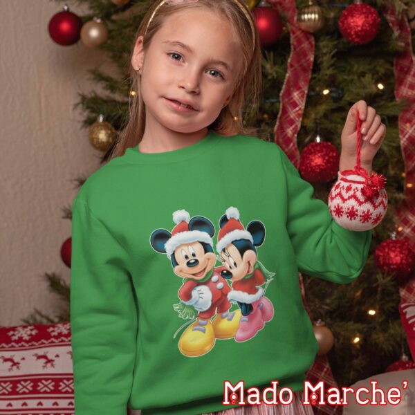 Kids Crewneck - Christmas Mickey & Minnie - Image 4