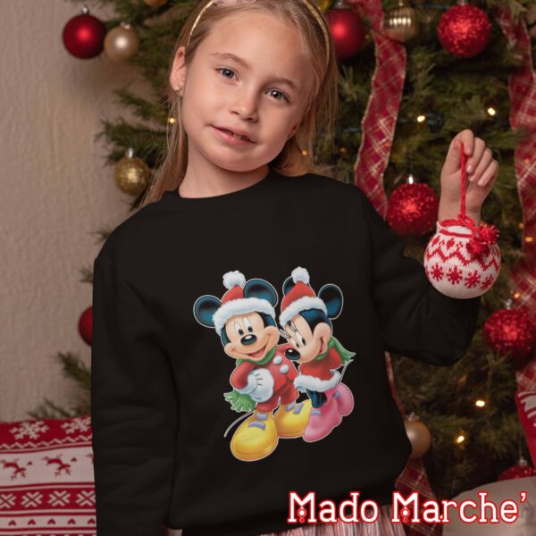 Kids Crewneck - Christmas Mickey & Minnie - Image 5