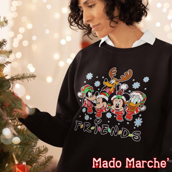 Adult Crewneck - Christmas Mickey Friends - Image 5