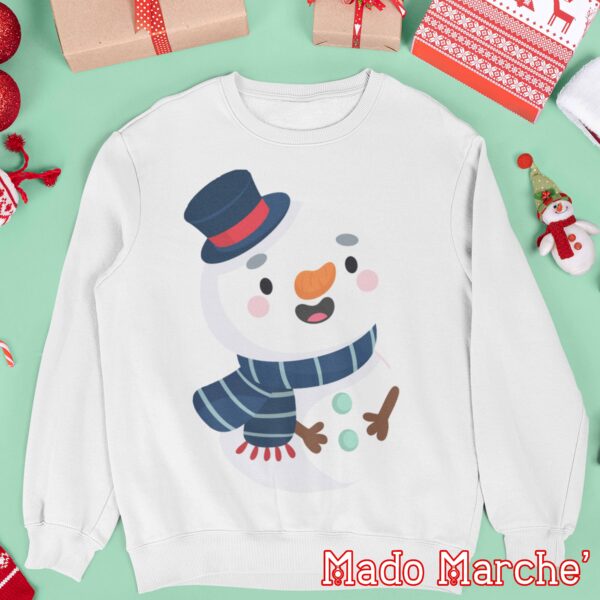 Kids Crewneck - Christmas snowman - Image 5