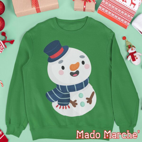 Kids Crewneck - Christmas snowman - Image 4