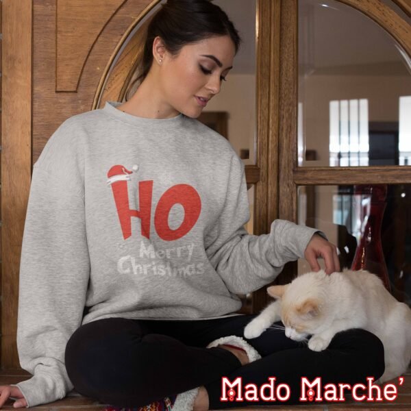Adult Crewneck - Christmas Ho Merry Chrsitmas - Image 2