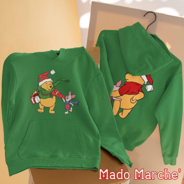 Adult Hoodie - Christmas Pooh - Image 2