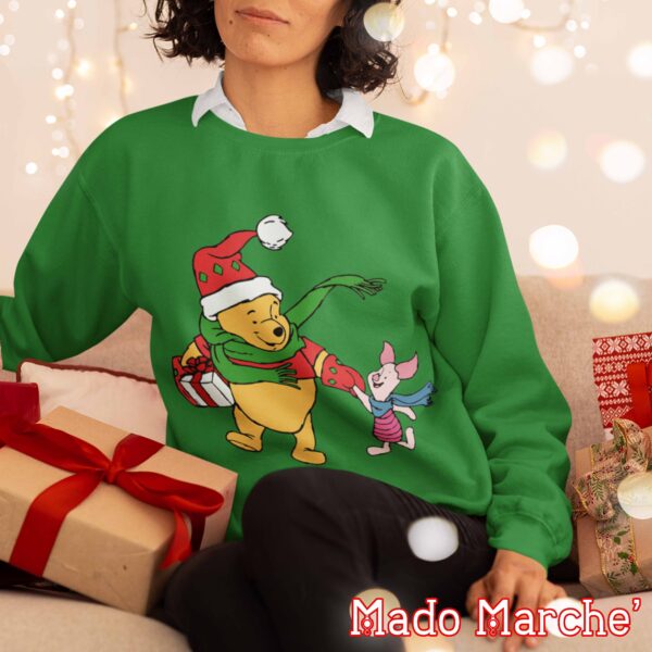 Adult Crewneck - Christmas Pooh - Image 3