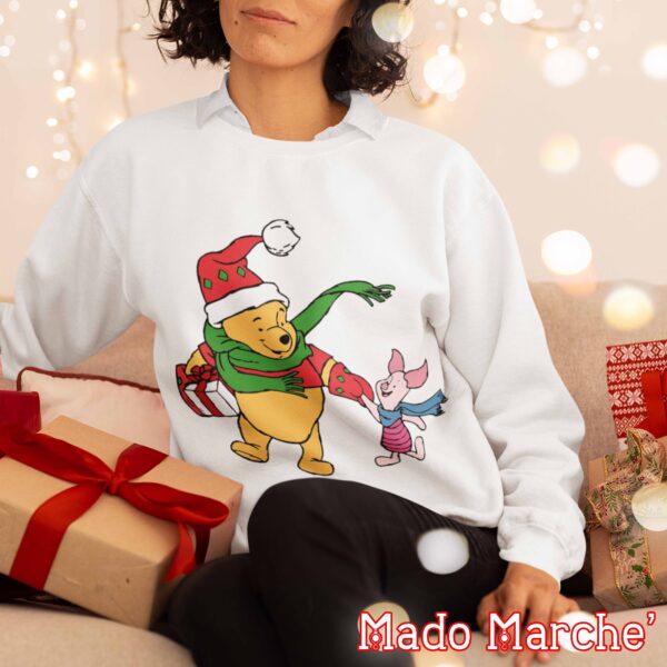 Adult Crewneck - Christmas Pooh - Image 4