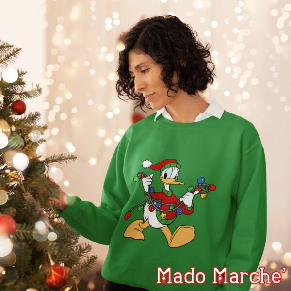 Adult Crewneck - Christmas Donald duck - Image 4
