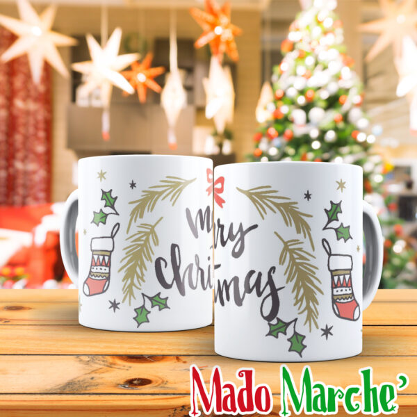 Merry Christmas Socks - Image 1