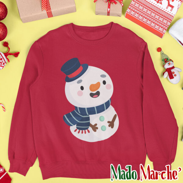 Kids Crewneck - Christmas snowman - Image 1