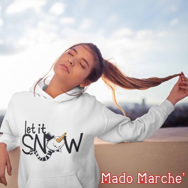 Adult Hoodie - let it snow - Image 3