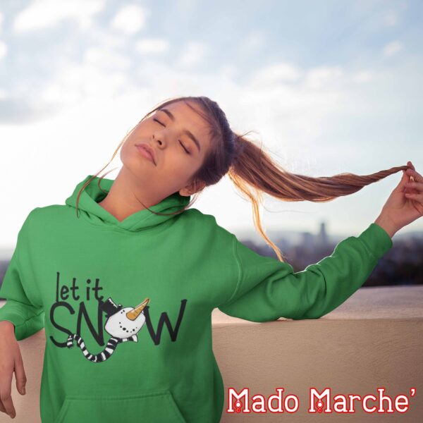 Adult Hoodie - let it snow - Image 2