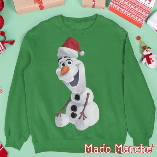 Kids Crewneck - Christmas olaf - Image 2