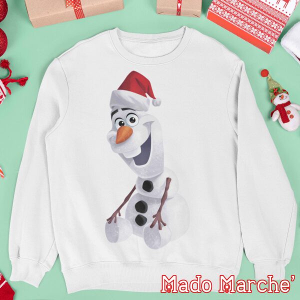 Kids Crewneck - Christmas olaf - Image 4