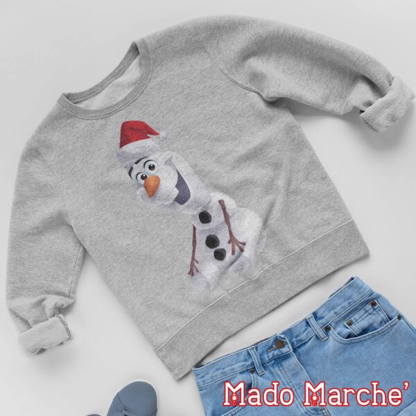 Kids Crewneck - Christmas olaf - Image 5