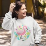Adult Crewneck - Flamingo