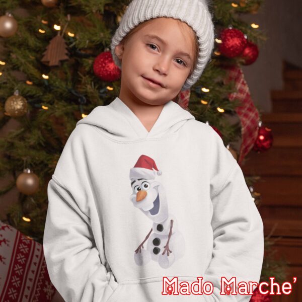 Kids Hoodie - Christmas Olaf - Image 3
