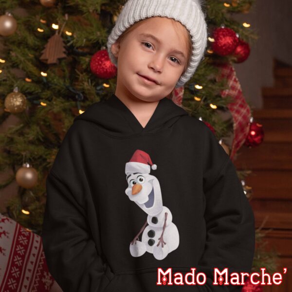 Kids Hoodie - Christmas Olaf - Image 4