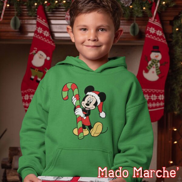 Kids Hoodie - Christmas Mickey - Image 2