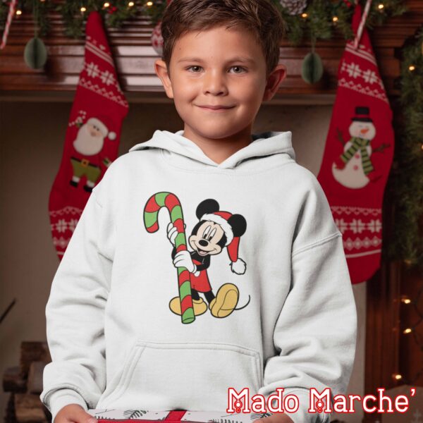 Kids Hoodie - Christmas Mickey - Image 3