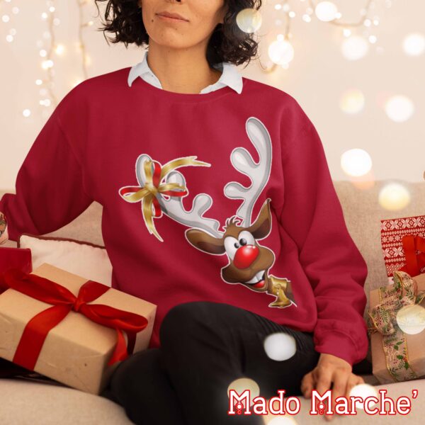 Adult Crewneck - Christmas Deer - Image 3