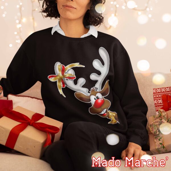 Adult Crewneck - Christmas Deer - Image 4