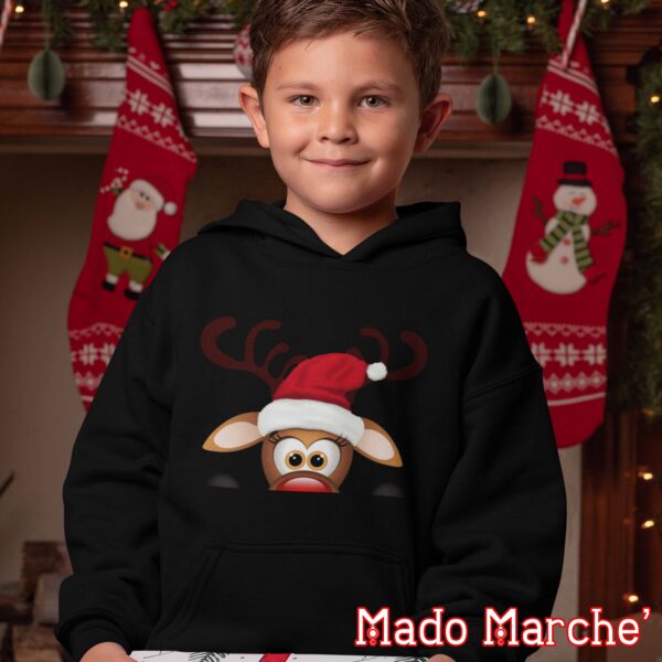 Kids Hoodie - Christmas Deer - Image 4