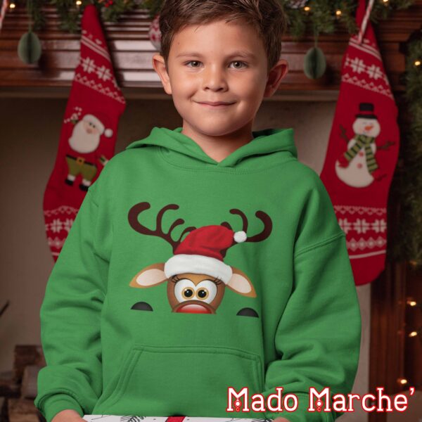 Kids Hoodie - Christmas Deer - Image 2
