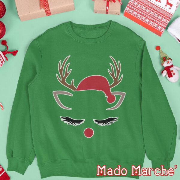 Kids Crewneck - Christmas deer - Image 3