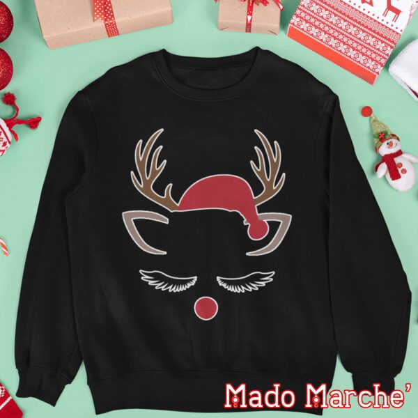 Kids Crewneck - Christmas deer - Image 4
