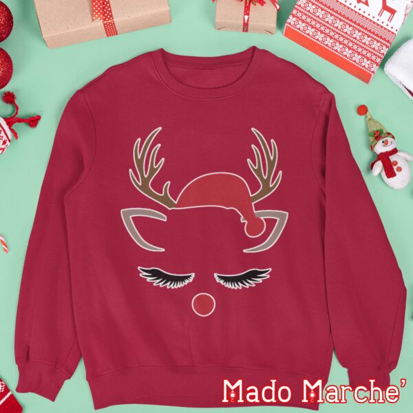 Kids Crewneck - Christmas deer - Image 5