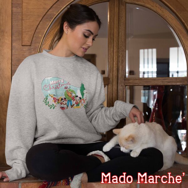 Adult Crewneck - Christmas Mickey Merry Christmas - Image 4