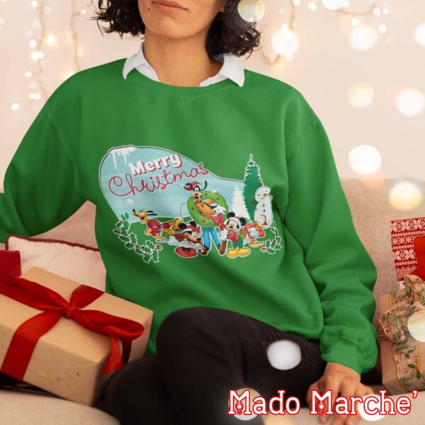Adult Crewneck - Christmas Mickey Merry Christmas - Image 5