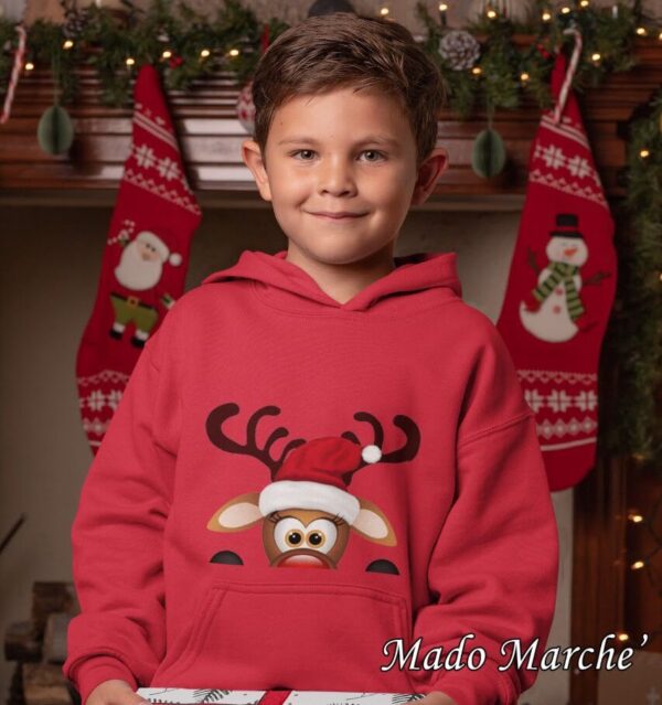 IMG-20201220-WA0026 Kids Hoodie - Christmas Deer - Image 1